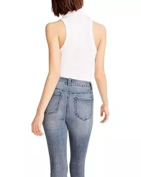 Боди Madden Girl Johnny Collar Bodysuit, белый