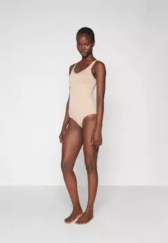 Боди MAGIC Bodyfashion, серо-коричневый