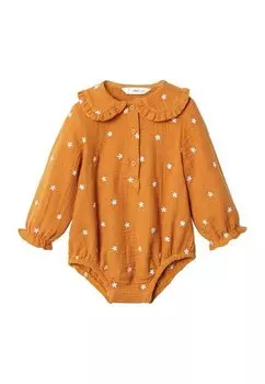Боди MARGARET Mango Kids, цвет mustard