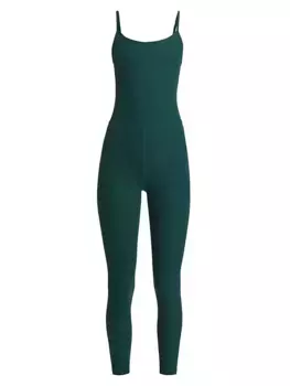 Боди миди Spacedye Uplevel Beyond Yoga, цвет midnight green heather