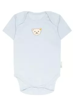Боди MIT AMERIKANISCHEM KRAGEN Steiff, цвет celestial blue
