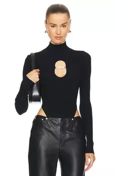 Боди Moschino Jeans, черный