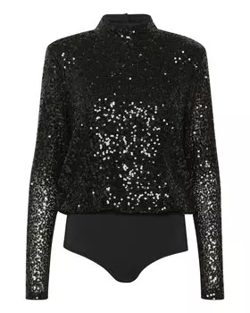 Боди My Essential Wardrobe Fallon, черный