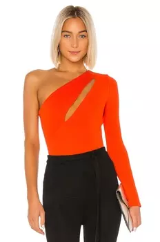 Боди NBD Aaliyah, цвет Red Orange