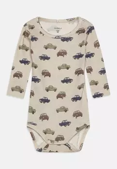 Боди NBMKUSH LS Name it, цвет peyote melange