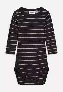 Боди NBMWANG NEEDLE UNISEX Name it, цвет blue graphite