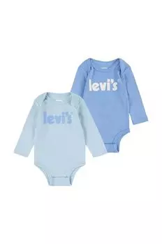 Боди neoanto, 2 шт. Levi's, синий