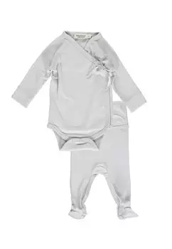 Боди NEWBORN GIFT BOX SET UNISEX MarMar Copenhagen, цвет pale blue