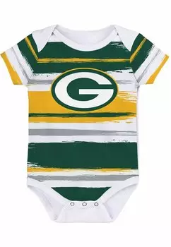 Боди NFL CREEPER GREEN BAY PACKERS Outerstuff, цвет green/yellow