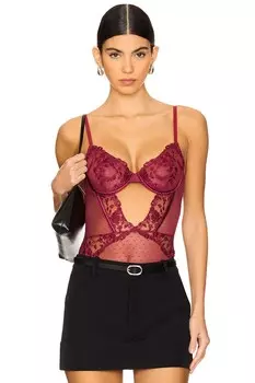 Боди николетт Kat The Label, красный