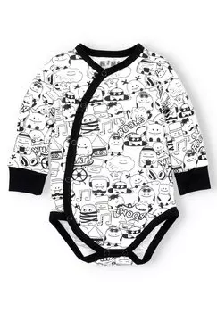 Боди Nini, цвет white/black