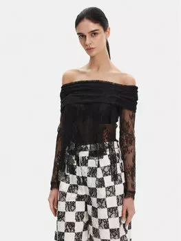Боди облегающее 105010 A2EM Pinko, черный