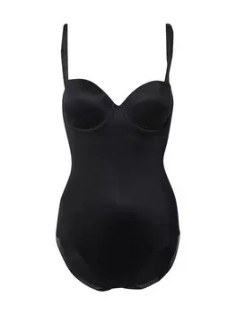 Боди обычной формы SPANX, черный