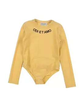 Боди Odi Et Amo, желтый