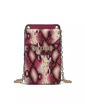 Боди Phone Cross с тиснением под змею Yael от Mia K Mkf Collection, розовый