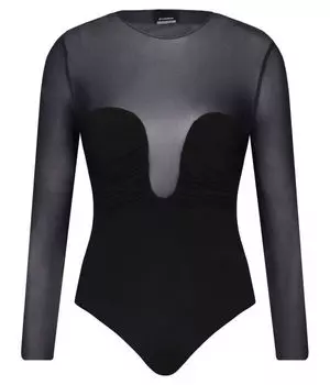 Боди Pinko Beccacia Slim Fit, черный