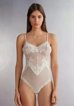 Боди Pretty Flowers Intimissimi, кремовый