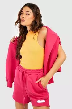 Боди racer rib Boohoo, оранжевый