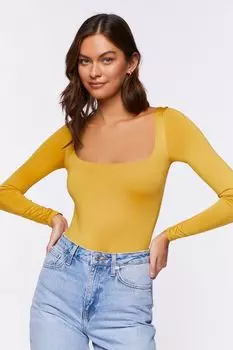 Боди с длинными рукавами Forever 21