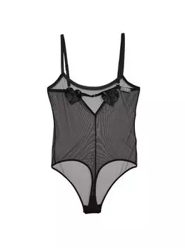 Боди с изображением королевы сердец Fleur du Mal, черный