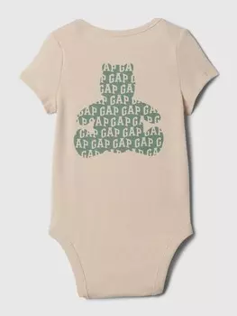 Боди с мишкой тедди Gap, бежевый