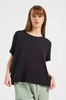 Боди с овальным вырезом горловины Gap, черный