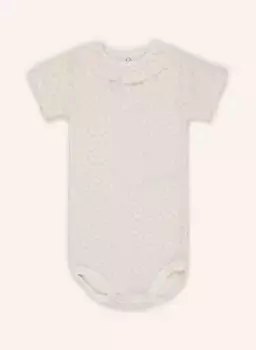 Боди с рюшами Petit Bateau, белый