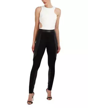 БОДИ С ВЫРЕЗОМ BCBGMAXAZRIA, цвет gardenia