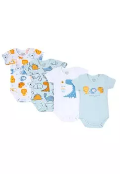 Боди SET 4 PIECES Chicco, цвет light blue