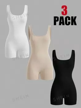 Боди Shein Ezwear, 3 штуки