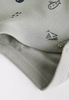 Боди SHORT SLEEVE 5 PACK, REGULAR FIT Next, серый