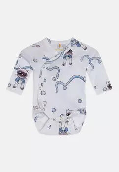 Боди SIAMESE WRAP UNISEX Mini Rodini, цвет light blue