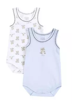 Боди SLEEVELESS 2 PACK Chicco, цвет light blue