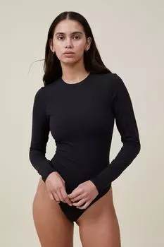 Боди Soft Lounge с длинными рукавами Cotton On Body