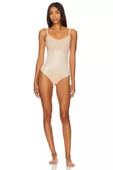 Боди SPANX Cami Thong, цвет Champagne Beige