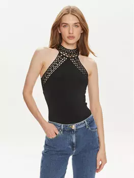 Боди стандартного кроя Marciano Guess, черный
