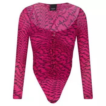 Боди стандартной формы Pinko, розовый