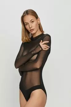 Боди STAY SIMPLE Undress Code, черный