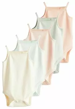 Боди STRAPPY 5 PACK Next, цвет sage green