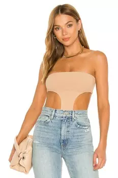 Боди superdown Darcey Cut Out, нюд