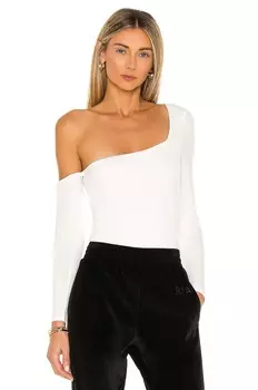 Боди superdown Haley One Shoulder, белый