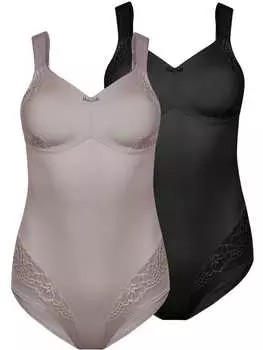 Боди SUSA, цвет frosty lavender schwarz