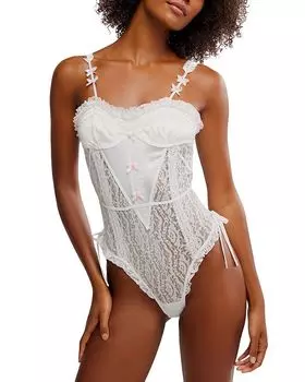 Боди Sweet Cheeks Free People, белый