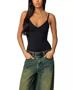 Боди Teaghan Triangle Fitted Edikted, черный