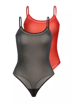 Боди TEYLI Sophi, цвет Red/Black