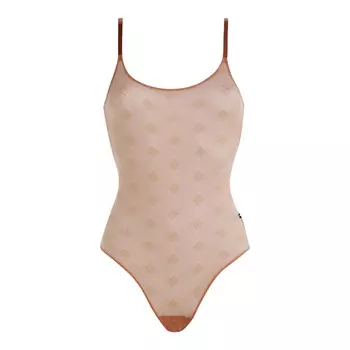 Боди Tommy Hilfiger Monogram, бежевый