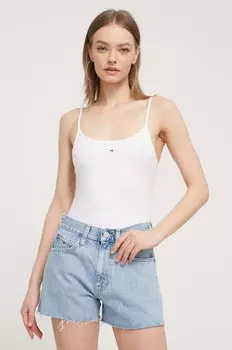 Боди Tommy Jeans, белый