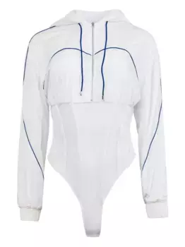 Боди Trackstar Fleur Du Mal, белый