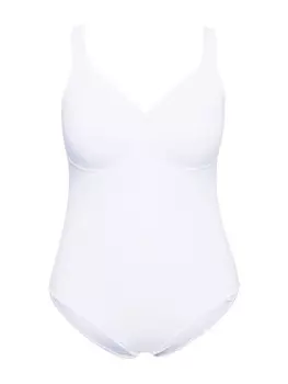 Боди Ulla Popken Body, цвет schneewei