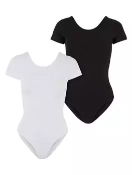 Боди Urban Classics, цвет white+black